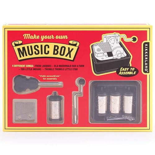 KIKKERLAND - 1261-DIY Crea tu propia Caja de Música