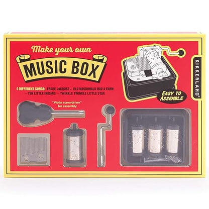 KIKKERLAND - 1261-DIY Crea tu propia Caja de Música