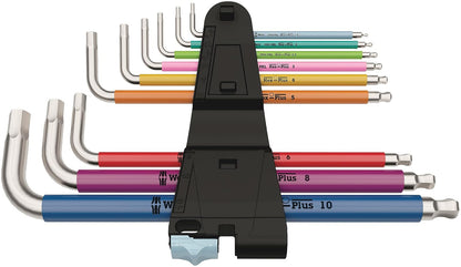 Wera L-Key Set, Metric of Stainless Steel