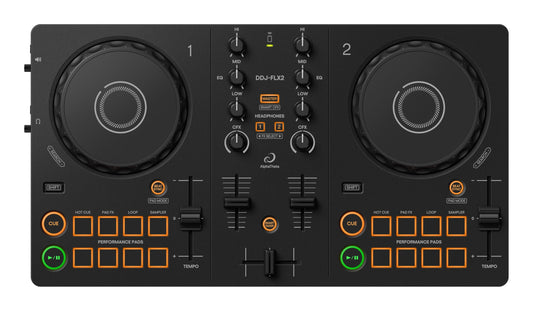 Controlador Pioneer DJ AlphaTheta Driver DJ Compacto de 2 Canales Modelo DDJ-FLX2
