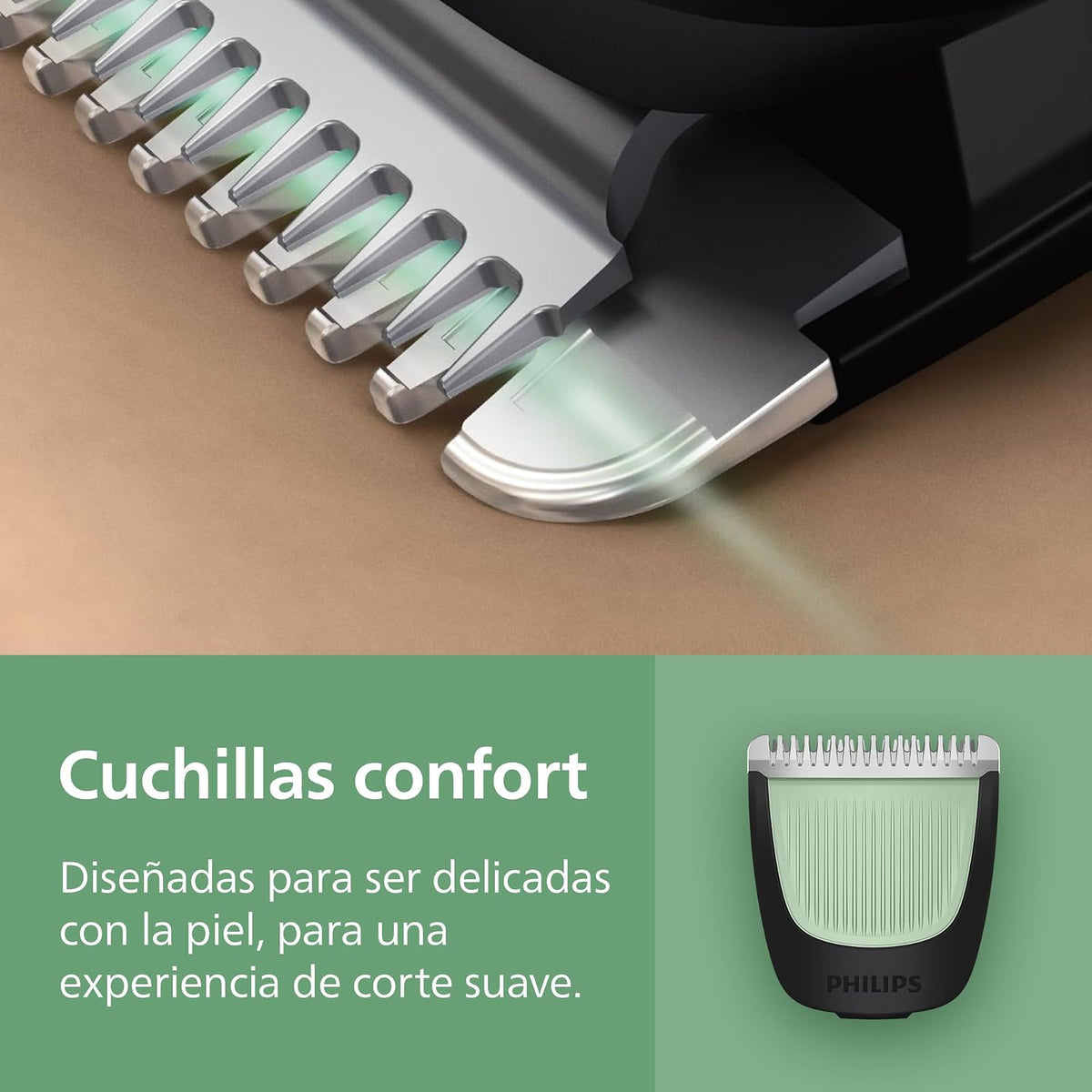 Philips Multigroom Serie 3000 Recortadora Todo en Uno para Hombre | Una herramienta para crear tu estilo en cara, cabello y cuerpo | 12 accesorios | Inlcuye recortador nariz y oreja | MG3921/15