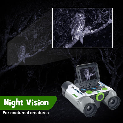 Leapfrog Magic Adventures - Prismáticos con Captura de visualización, visión Nocturna para niños a Partir de 4 años