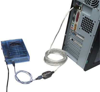 Manhattan Cable Extension Activa USB Alta Vel.2.0