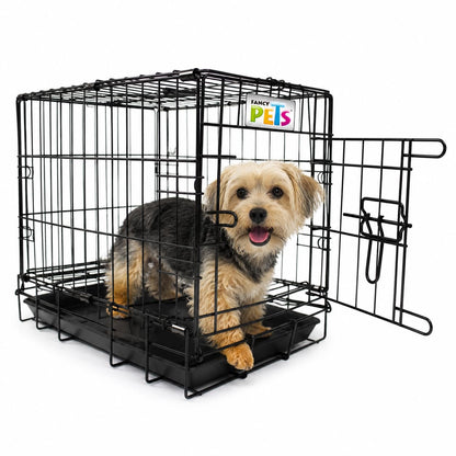Fancy Pets Jaula Metálica Plegable para Perro, con Bandeja Extraíble - CHICO