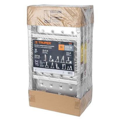 Truper - ESMU-108 Escalera multiposición 8 peldaños, Tipo I