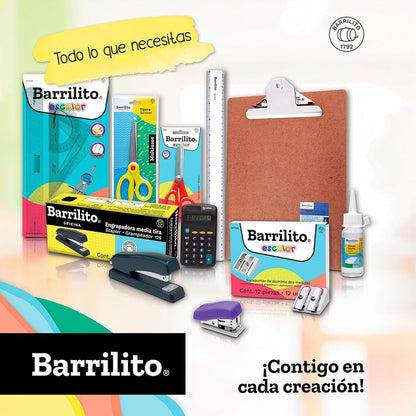 Barrilito Papel Contacto Negro Rollo. 0.45x20m. 8820