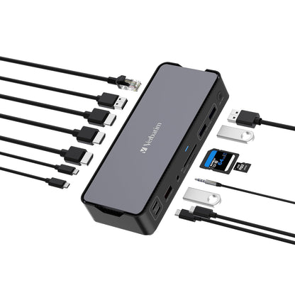 Verbatim Estación de Acoplamiento USB-C™ Pro 15 en 1