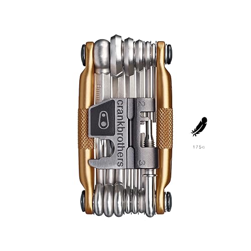 M19 - Herramienta Multiherramienta para Bicicleta de Acero, Torx, Hexagonal y Herramienta de Cadena Compatible