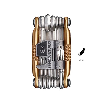 M19 - Herramienta Multiherramienta para Bicicleta de Acero, Torx, Hexagonal y Herramienta de Cadena Compatible