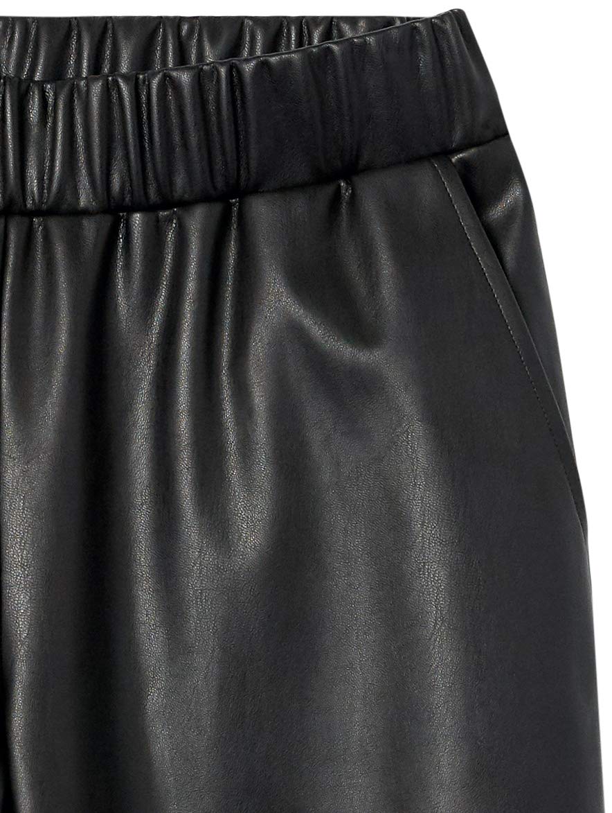 The Drop Pantalón Deportivo Para Mujer, Ajustado Sin Cierre, Negro, por @lisadnyc, 3X Grande Plus