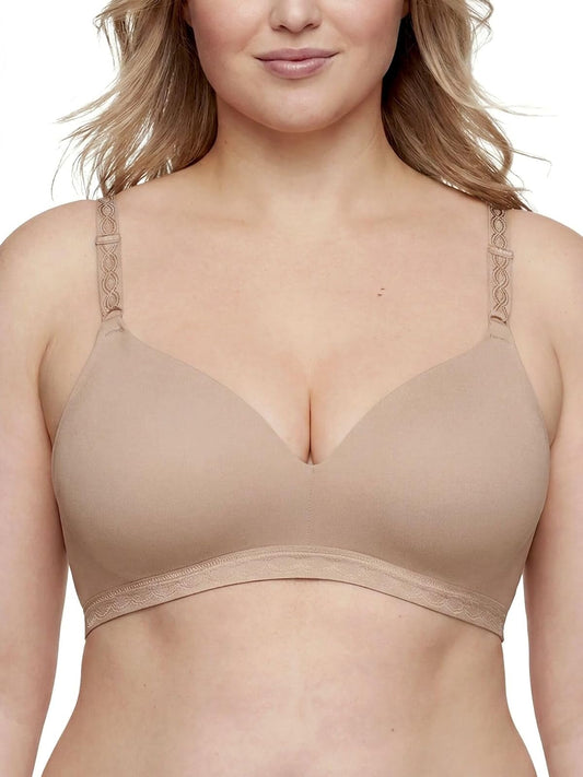 Warner's Cloud 9 Brasier de Contorno sin Varillas para Mujer - 36A - Almendra tostada