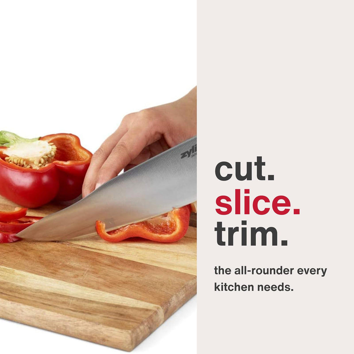Zyliss E920210U Comfort - Cuchillo de chef, 17,8 cm, color blanco