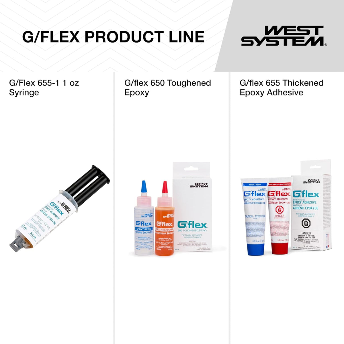WEST SYSTEM G/Flex Epoxi (2-4 oz)