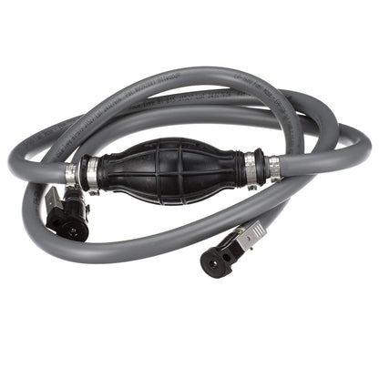 attwood 93806ELP7 - Kit de línea de Combustible para Motores Johnson y Evinrude, 6 pies de Largo, 3/8 Pulgadas. Diámetro, con Accesorios de Manguera