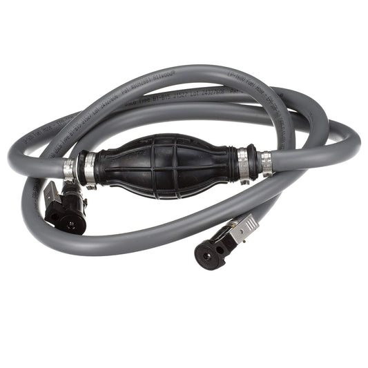attwood 93806ELP7 - Kit de línea de Combustible para Motores Johnson y Evinrude, 6 pies de Largo, 3/8 Pulgadas. Diámetro, con Accesorios de Manguera