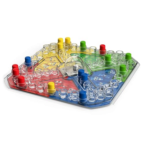 Spin Master Games, Juego Pop-Up para niños, Colorido Juego de Mesa para 2-4 Jugadores con Tirador automático para Noches de Juego en Familia, Juegos Divertidos, para niños a Partir de 5 años