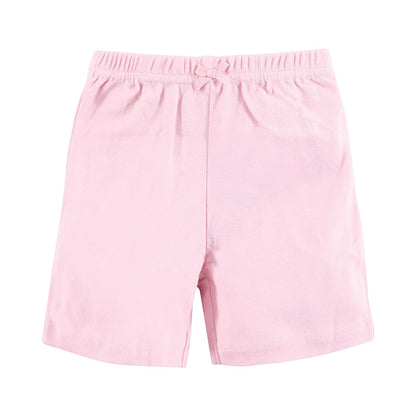Hudson Baby - Pantalones Cortos Unisex para bebé, Paquete de 4, Dinosaurios, 0-3 Meses