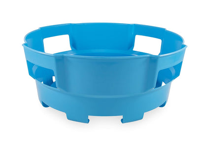 Camco 20167 - Manguera de agua para RV y cesta de cable eléctrico, color azul, proporciona organización y almacenamiento para tus mangueras de agua y cables eléctricos, soporta hasta 70 pies de