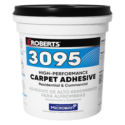 Roberts 3095-1 - Adhesivo para alfombra (1 gal), color beige