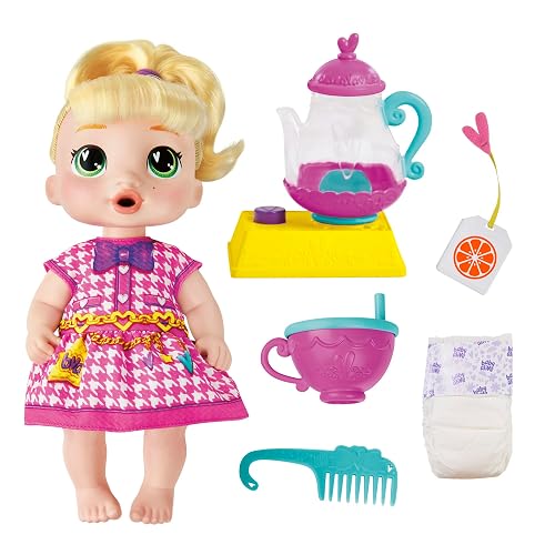 BABY ALIVE Muñeca Fiesta de Té Burbujeante Lala GooGoo