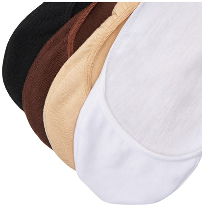 Wilson Calcetines para Mujer Invisibles con Tejido Interior Sin Felpa, Talla Única, Modelo B0414, Contenido: 1 Paquete con 10 Pares de Calcetas para Mujer, Color Multicolor