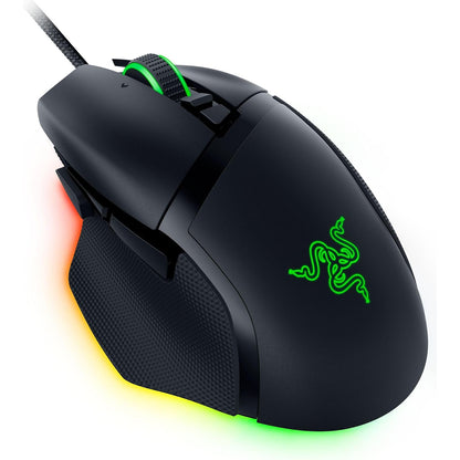 Razer Basilisk V3 35K Ratón ergonómico con Cable para Juegos: Rueda de inclinación HyperScroll - Sensor óptico de 35K dpi Gen 2-13 Controles Personalizables - RGB - interruptores ópticos Gen 3