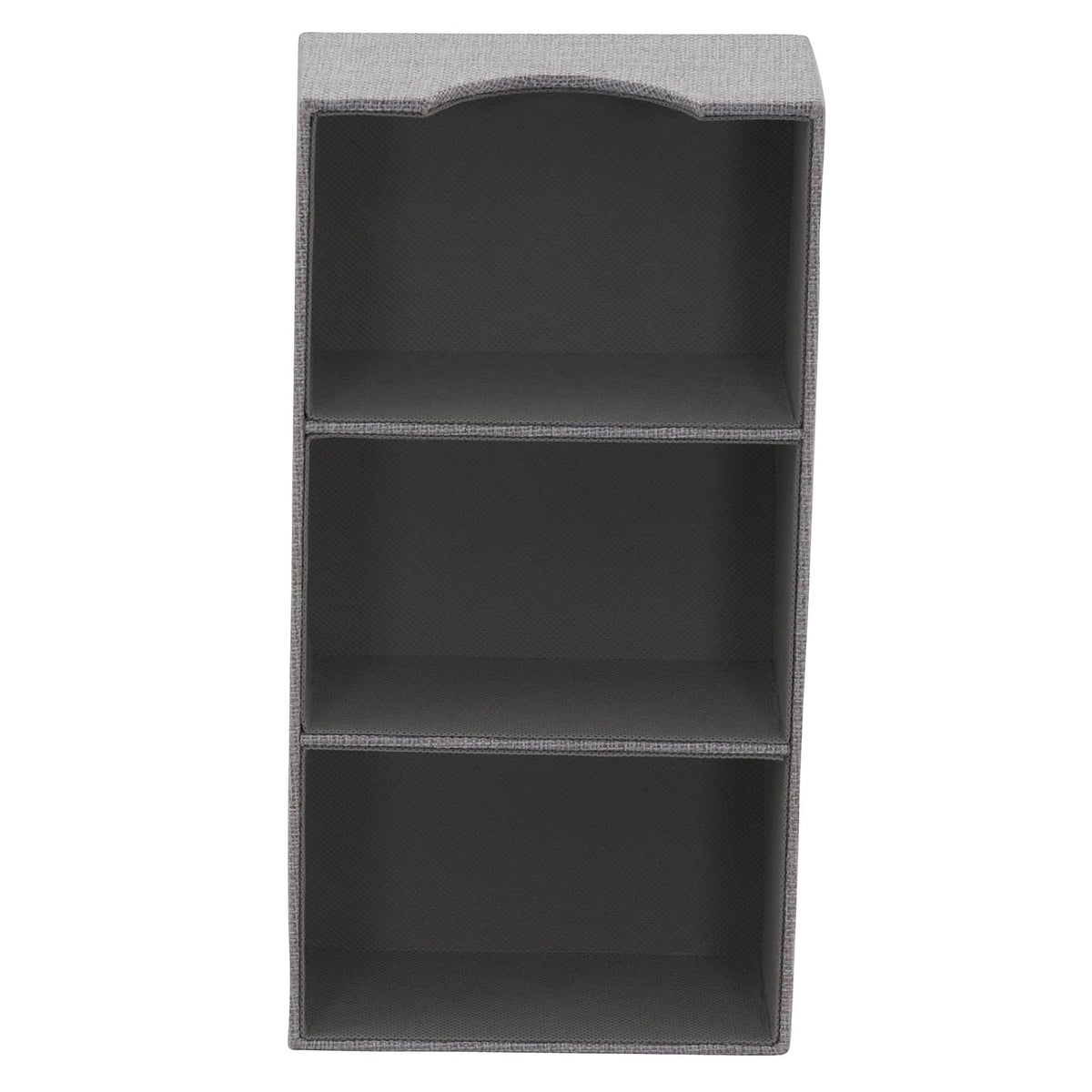 Household Essentials - Cajón Organizador Profundo para Almacenamiento, (3 Section), Gris, 1