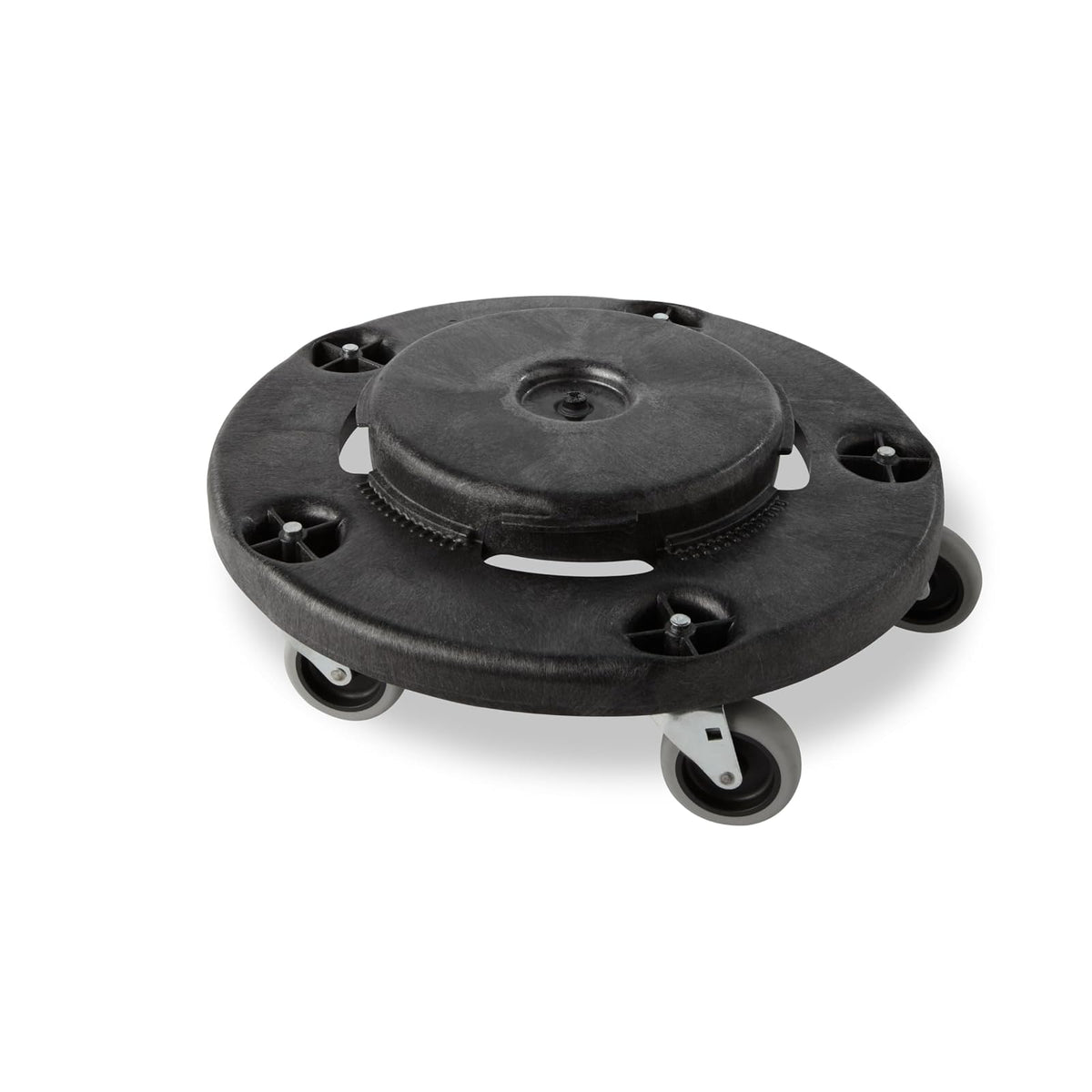 Rubbermaid Dolly, Twist On/Off Round Dolly, Negro | Para recipientes Brute de 76, 121, 167 y 208 L, color negro