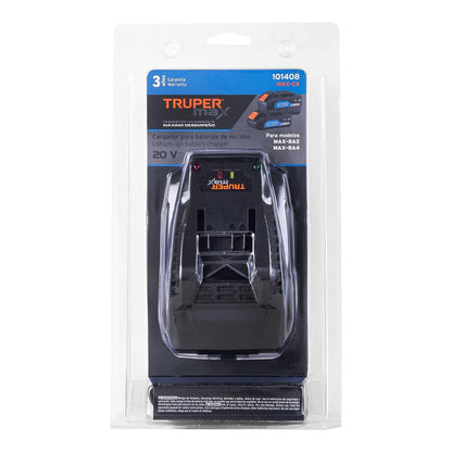 Truper Max MAX-CA Cargador de baterías ion litio 20 V
