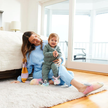 Dearfoams Pantuflas unisex a juego para niños
