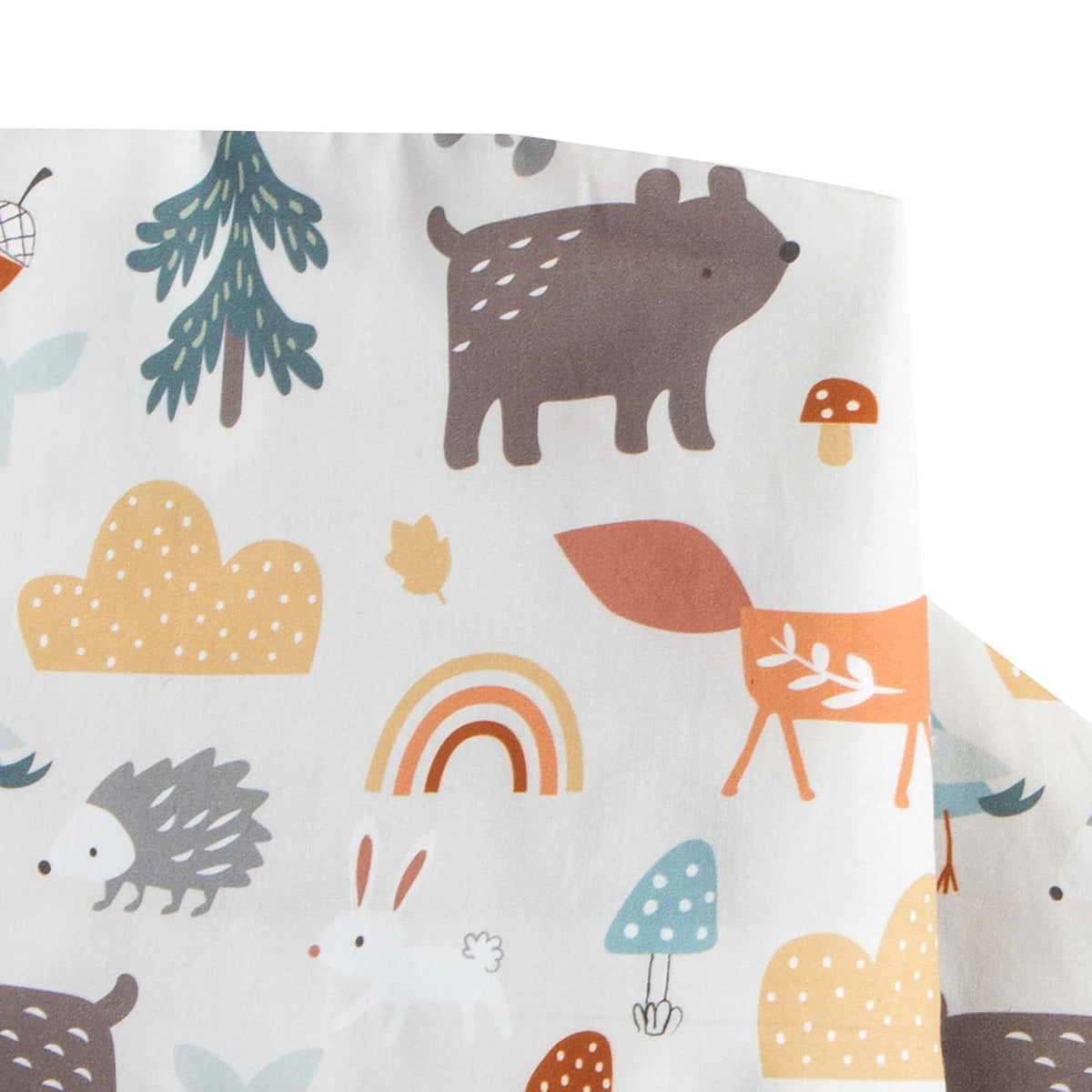 Boppy - Funda de almohada de lactancia, Spice Woodland, mezcla de algodón, se adapta al soporte original para lactancia, alimentación con biberón y unión, solo funda, se vende por separado