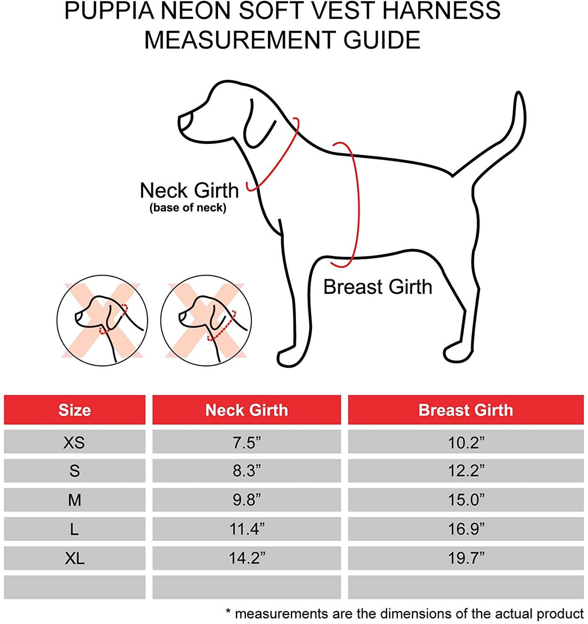 Puppia Authentic Neon Soft Vest Harness B, Verde, Pequeño