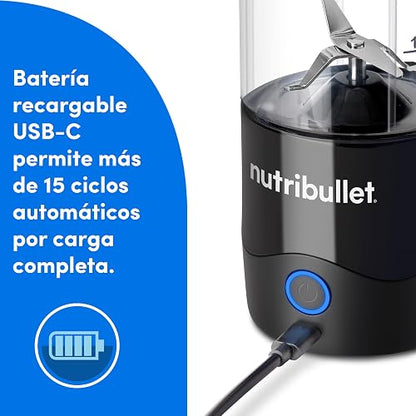 nutribullet Licuadora Portátil Negra 4 piezas