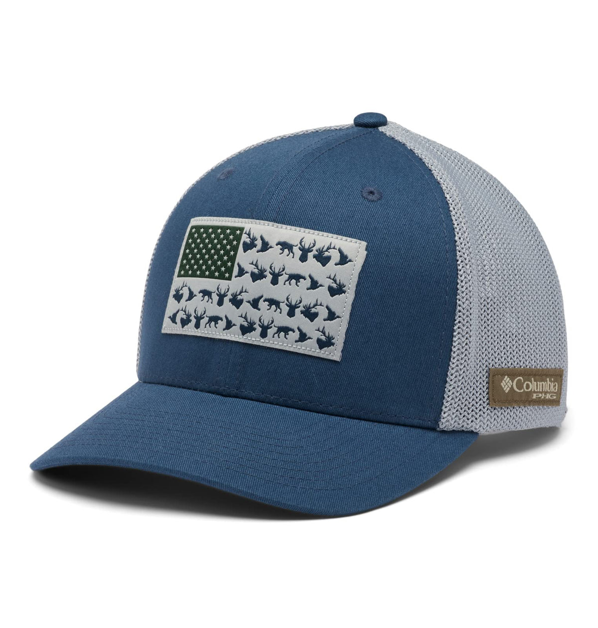 Columbia Gorra de Malla PHG Camo Gorra para Unisex Adulto - Zinc - Cool Grey - CH-M