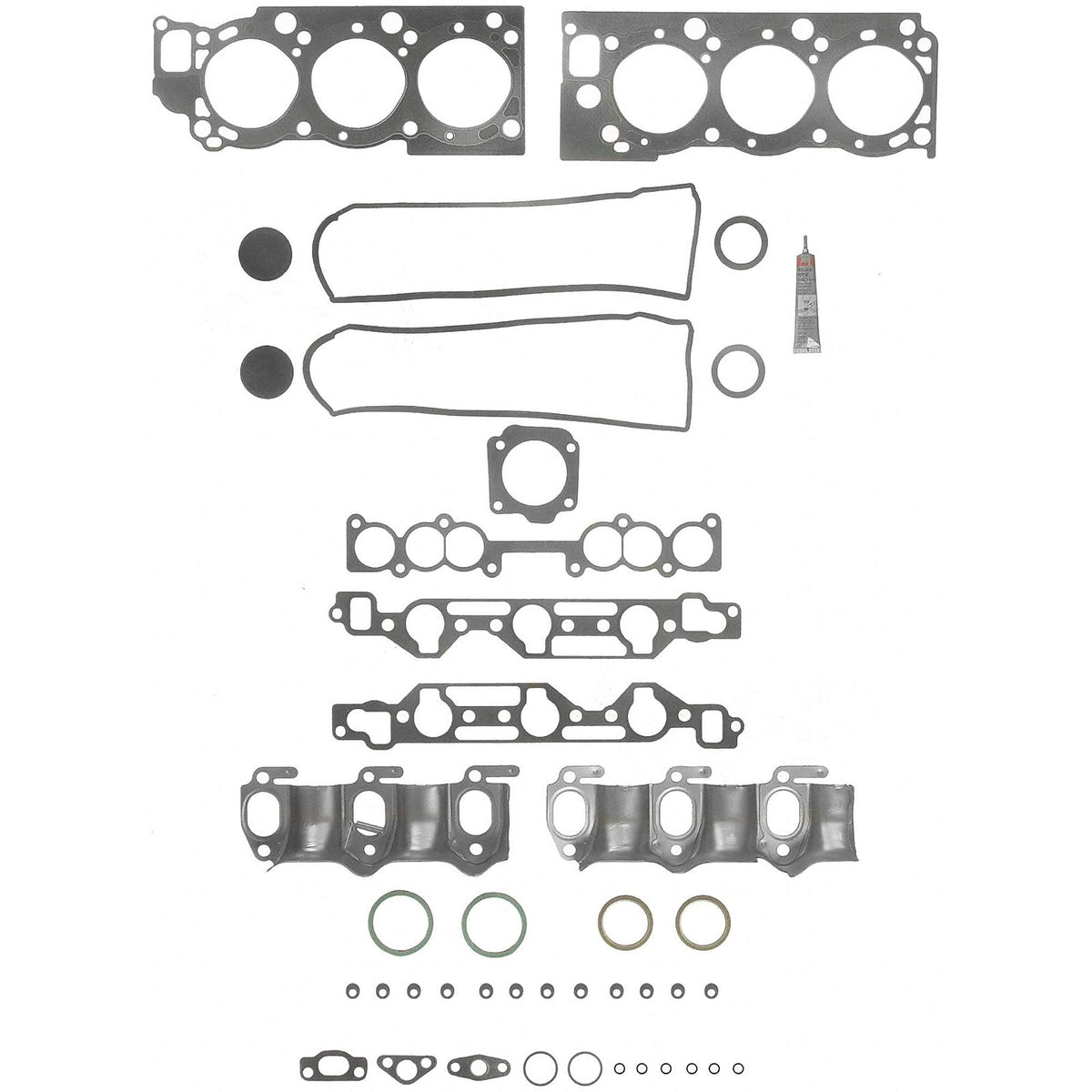 Fel-Pro HS 9728 PT-1 Juego de Juntas de Cabeza, Gris | Compatible con Toyota 4Runner 1988-1995, Toyota Pickup 1988-1995