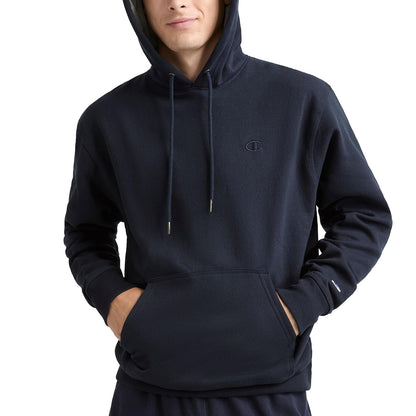 Champion Sudadera Powerblend con Capucha para Hombre - 2XL - Azul marino - flor y brillo