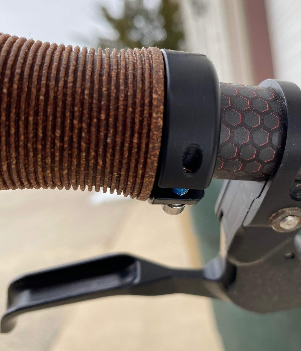 Planet Bike Happy Hands Dura - Agarraderas de Corcho
