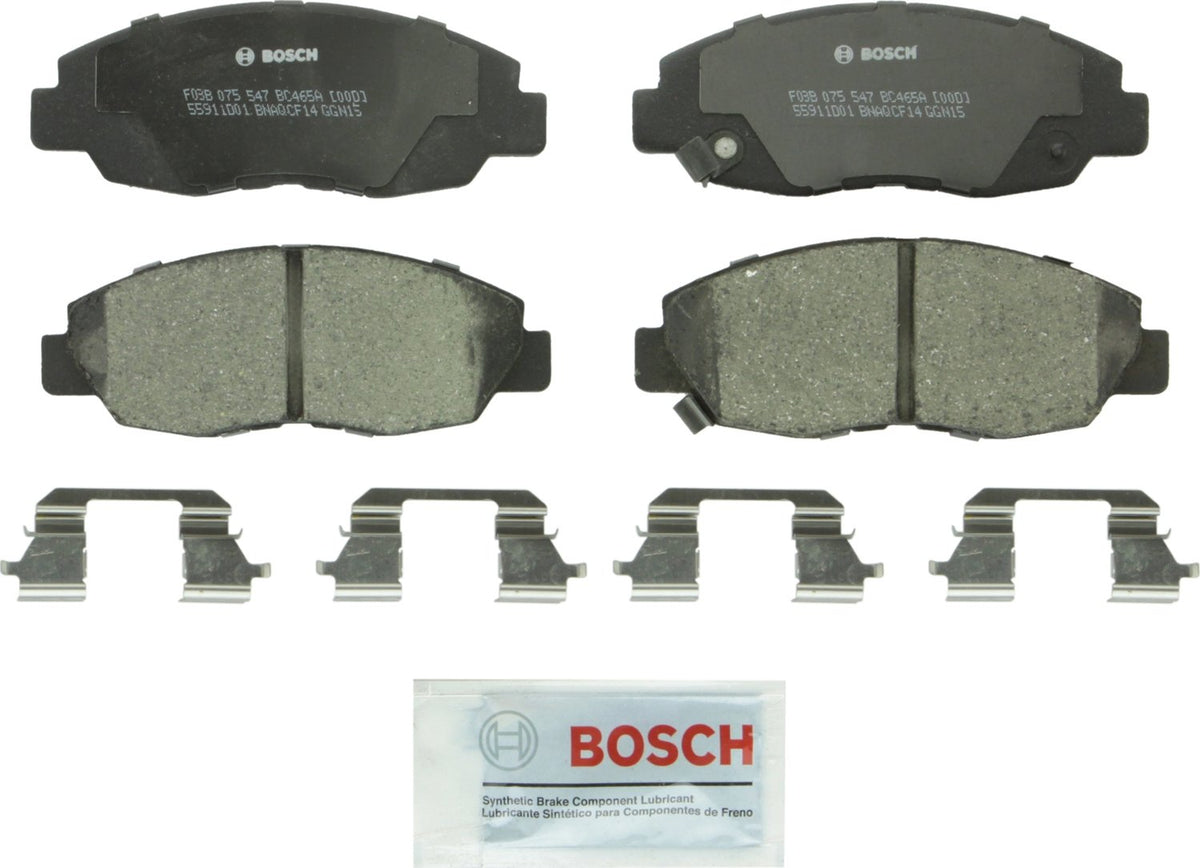 Bosch QuietCast Premium Pastillas de Freno Cerámicas - Frente - 465A - Juego de pastillas de freno