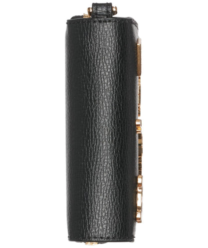 Karl Lagerfeld Paris Jacqueline SLG portafolios, Negro/Dorado