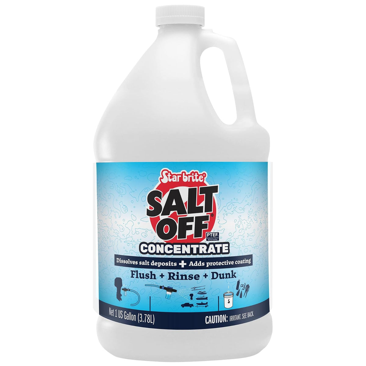 STAR BRITE Protector de Sal con PTEF – Eliminador de Sal, inhibidor de corrosión y Descarga del Motor