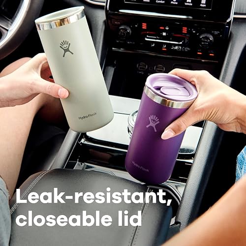 Hydro Flask - Taza de café de Viaje de Acero Inoxidable aislada, antiderrames, a Prueba de Fugas, 20 onzas, Verde Agave