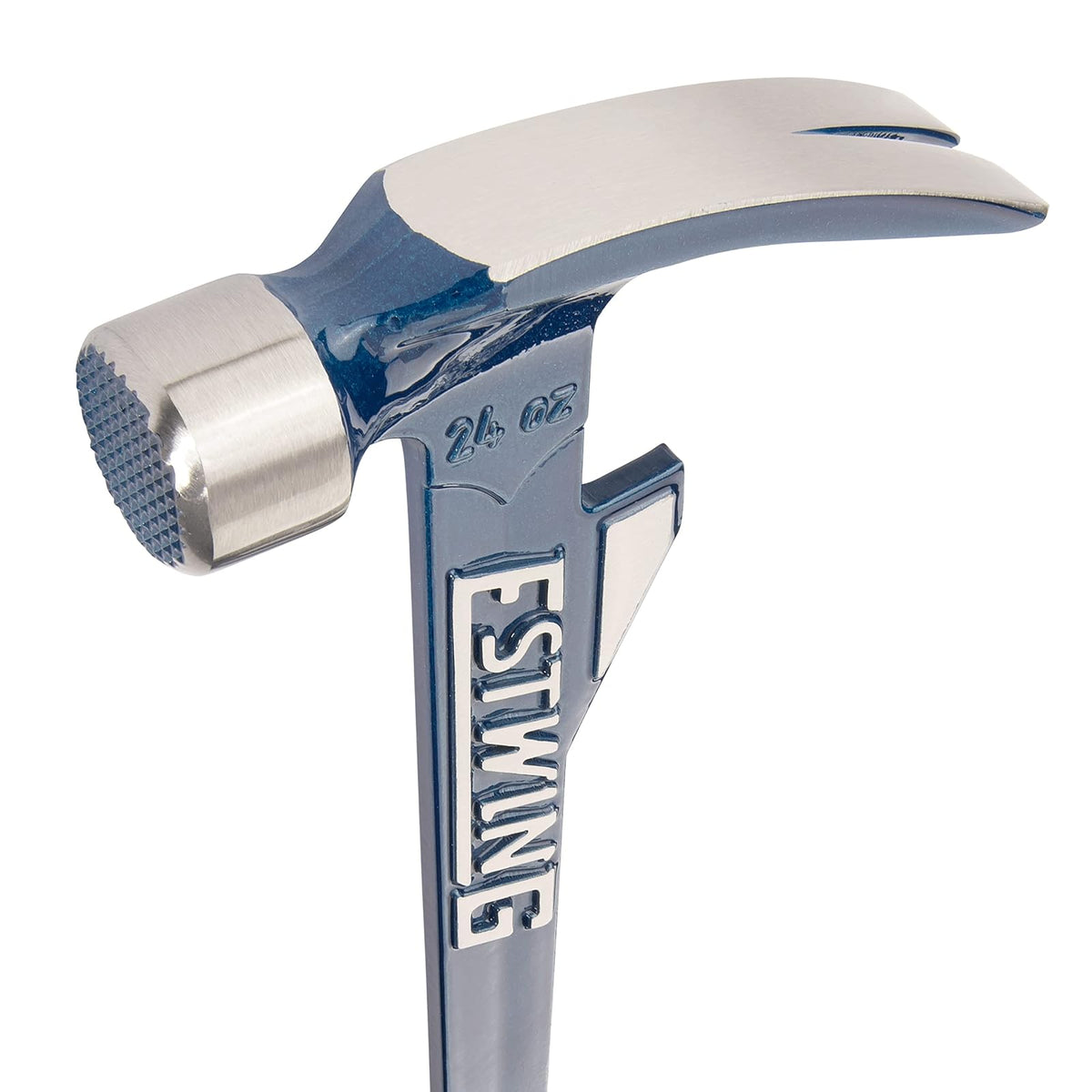 Estwing E6-24TM Hammertooth Hammer, Milled Face, 24-Ounce, 16-Inch, Vinyl Shock Reduction Grip