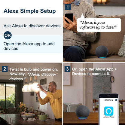 Sengled Smart Light Bulb, Smart Bulbs That Work With Alexa Only, Alexa Light Bulb 65W, BR30 Soft White LED Bulb E26 2700K 650 LM, Dimmable LED Bulb, Smart LED Light, No Hub Required, 1 Pack