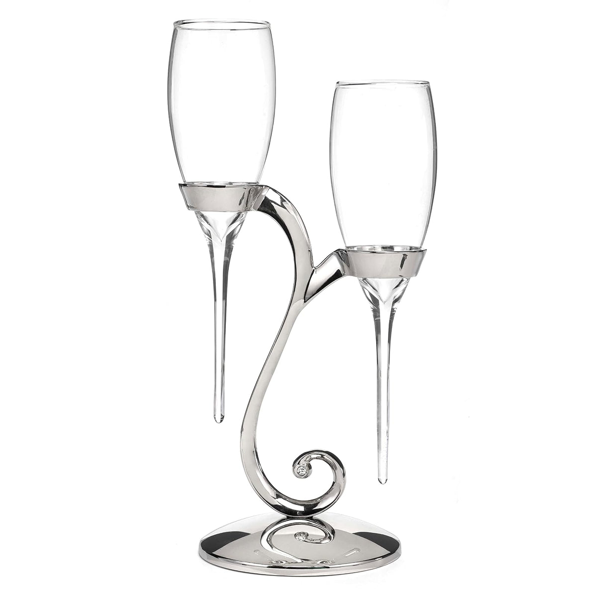 Hortense B. Hewitt - Flautas para tostadas con soporte en espiral para accesorios de boda