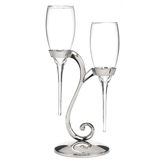 Hortense B. Hewitt - Flautas para tostadas con soporte en espiral para accesorios de boda