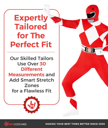Morphsuits Power Ranger Costume Adult, Power Rangers Costume Adult Men, Power Ranger Costume Adult Woman