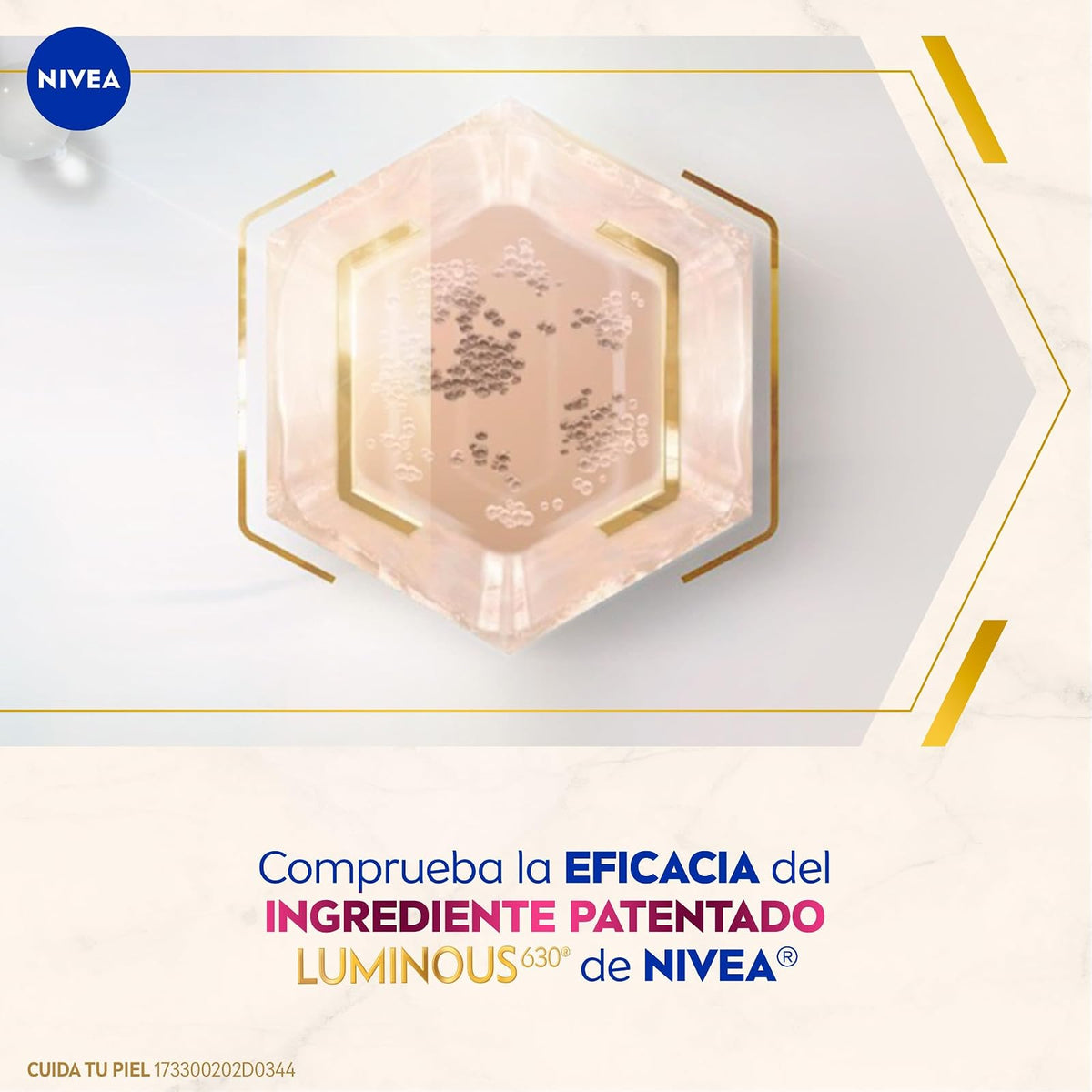 NIVEA Crema corporal Luminous630 anti- marcas y anti-estrías (200 ml) 48 horas de humectación profunda para una piel suave y radiante