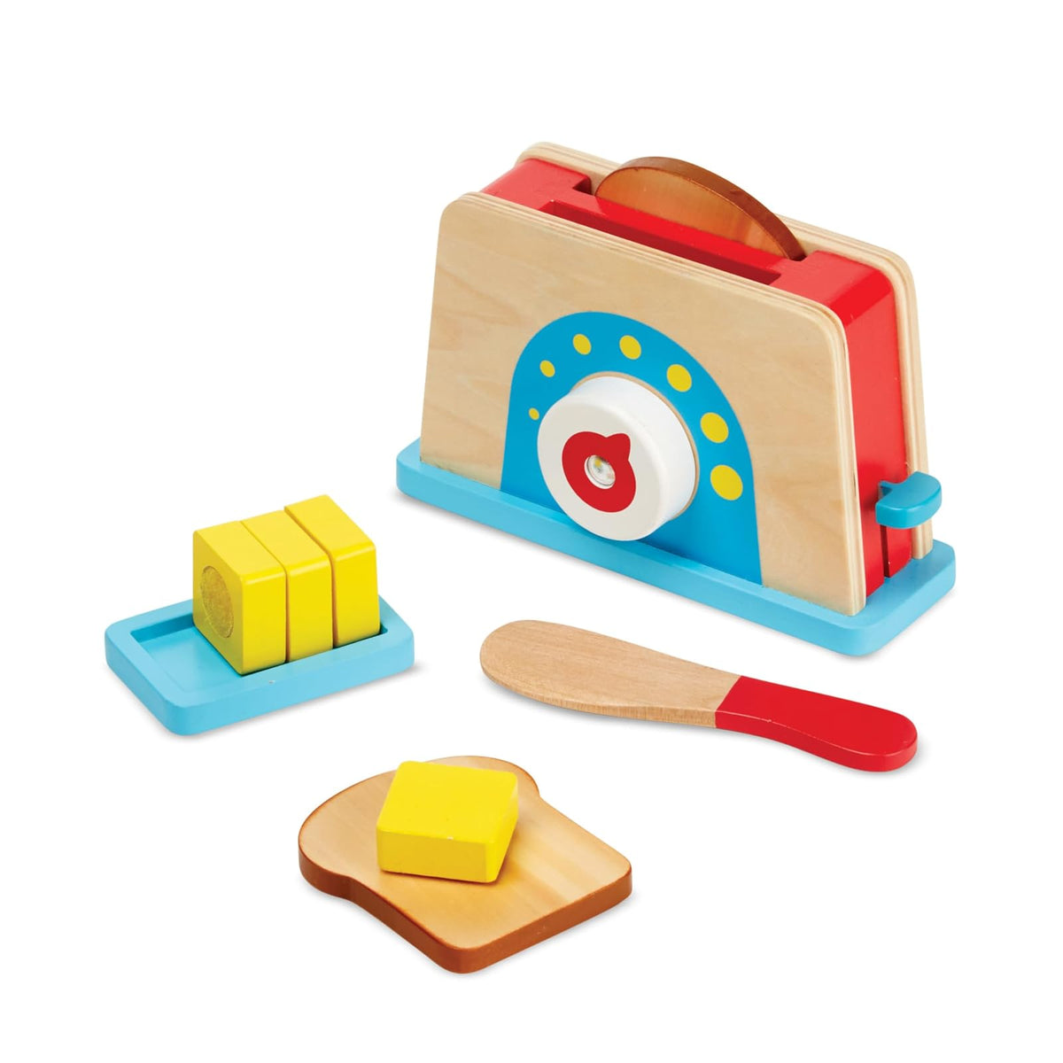 Melissa & Doug Juego de Tostador de Pan y Mantequilla