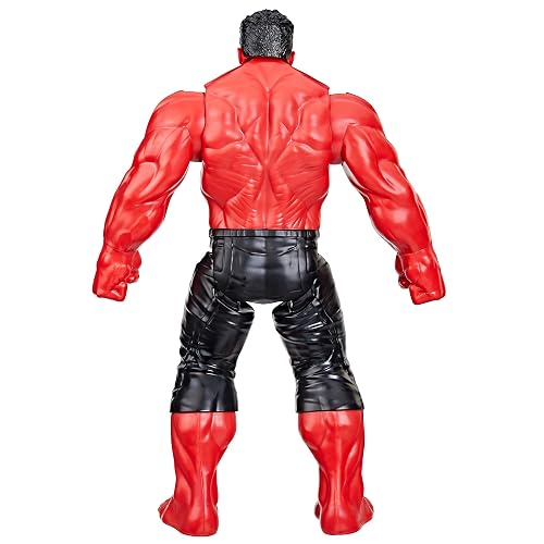 Marvel Red Hulk Figura de Acción Titan Hero Series 30cm