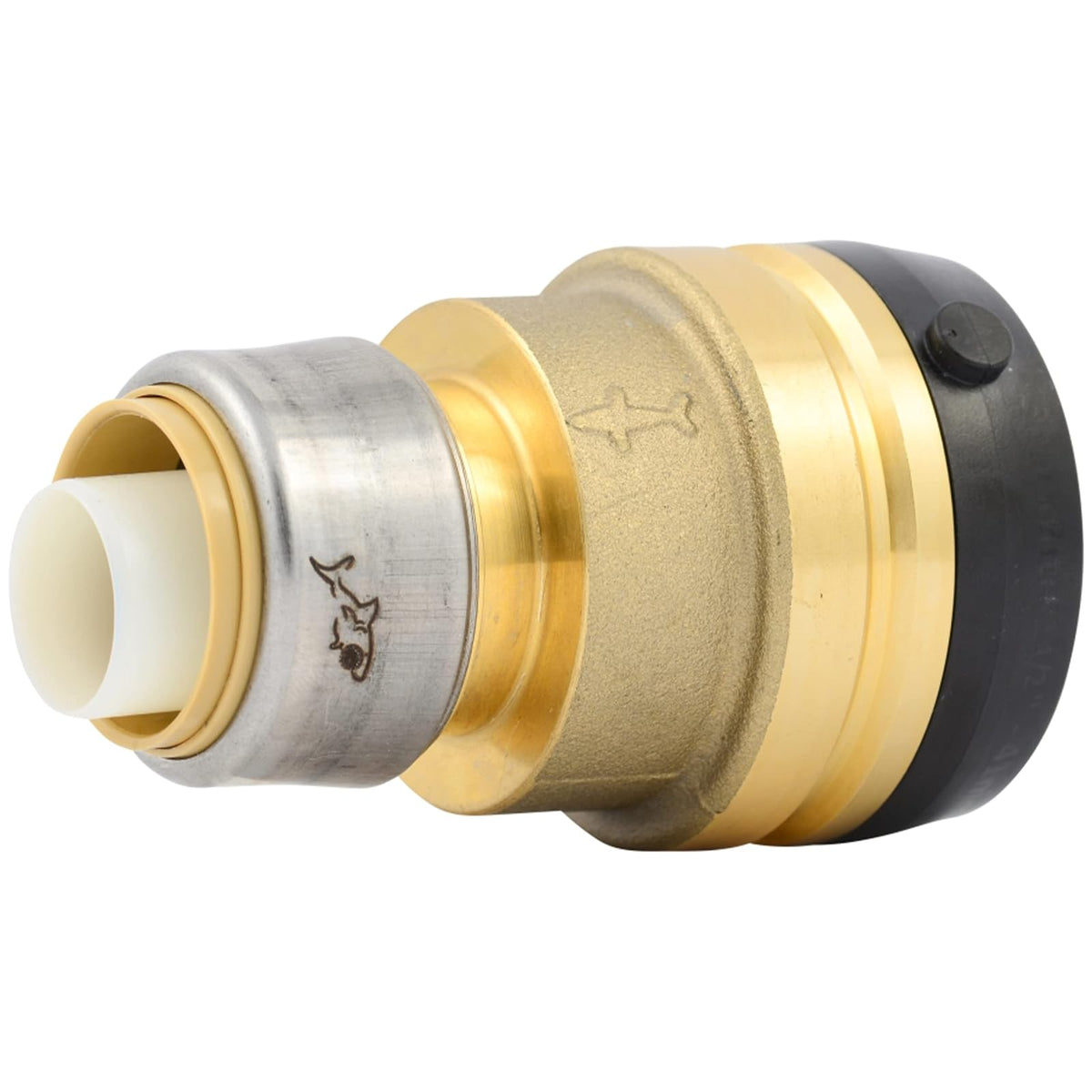 SharkBite Acoplamiento Reductor de Crimpado 3/8 x 1/2 Pulgada - 1-1 - 2 in. x 1 in., Coupling